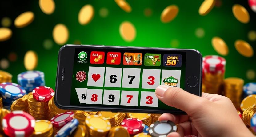DHK91 mobile casino app interface